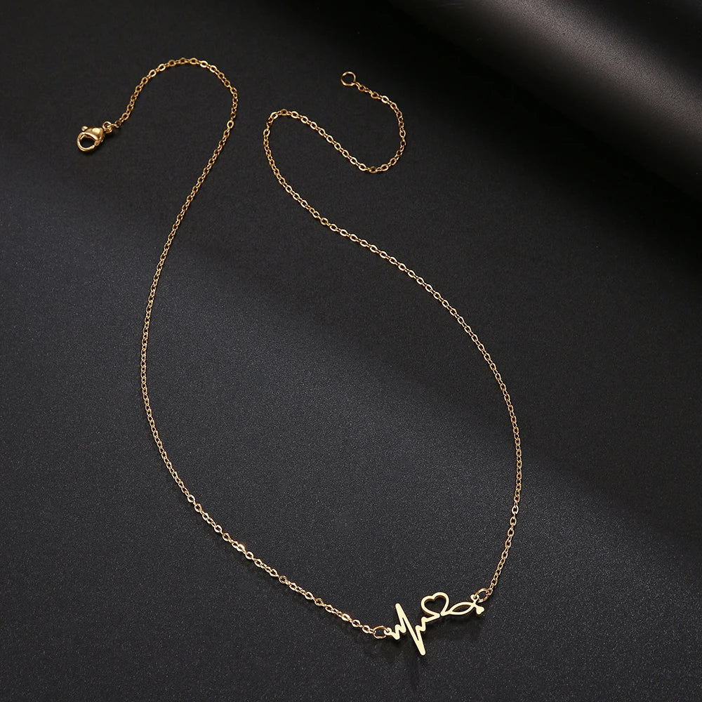 Heartbeat Necklace