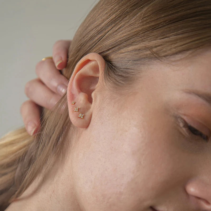 Flower Stud Earrings