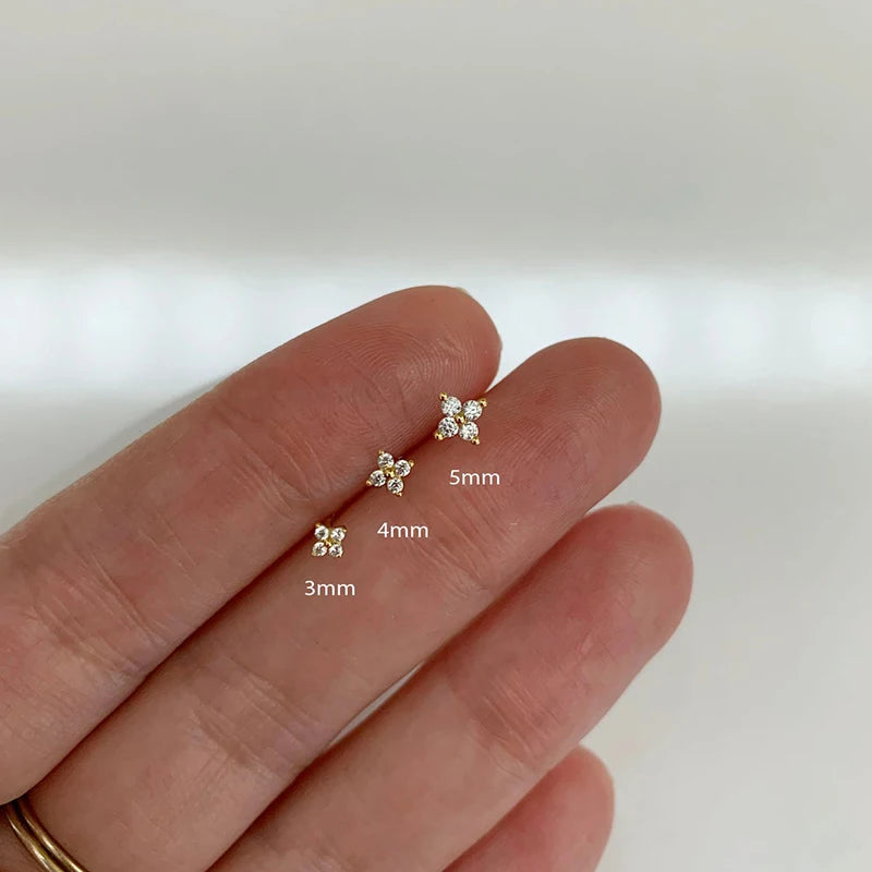 Flower Stud Earrings