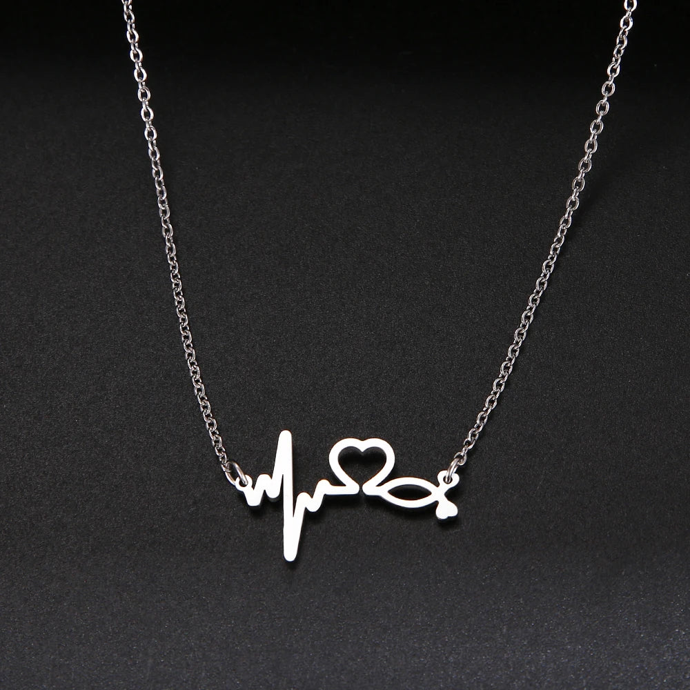 Heartbeat Necklace
