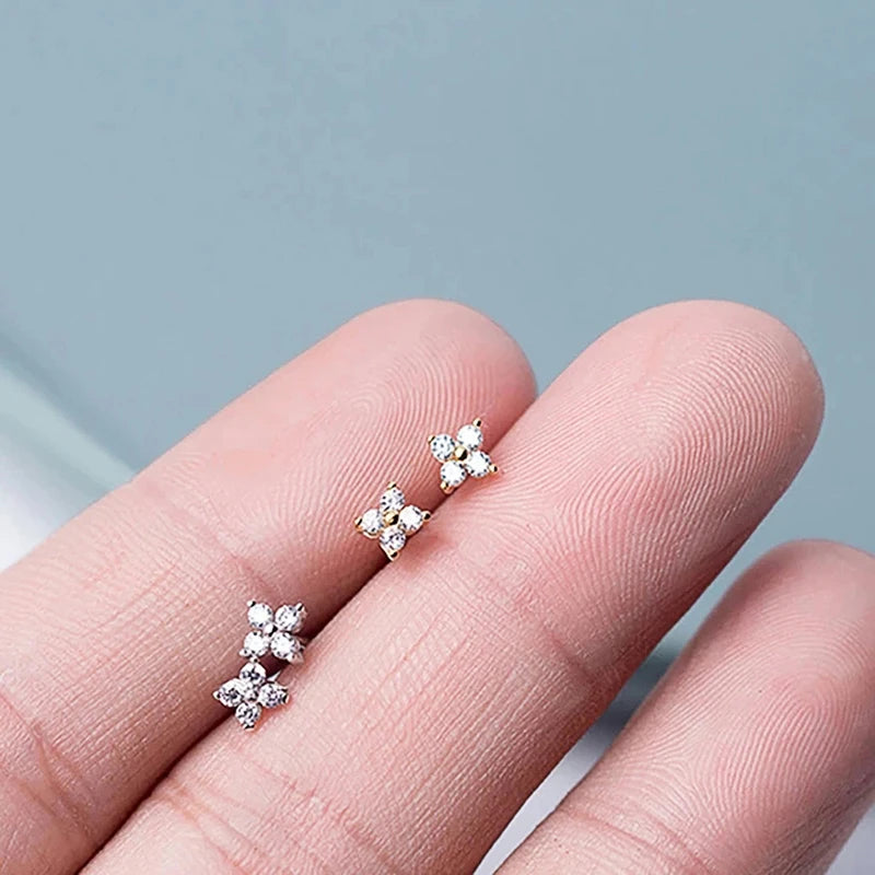 Flower Stud Earrings