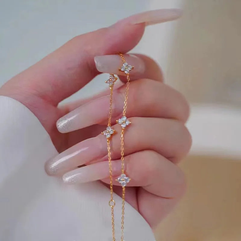 Four-Leaf Clover Bracelets