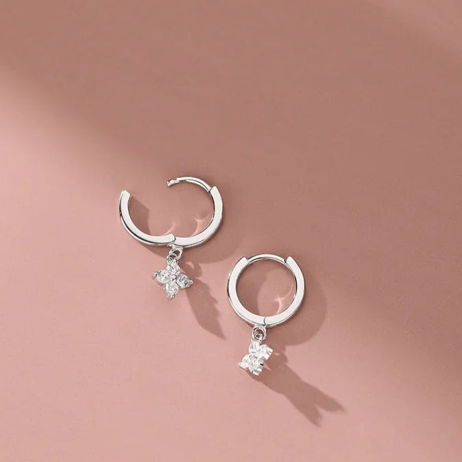 Silver Leaf Earrings