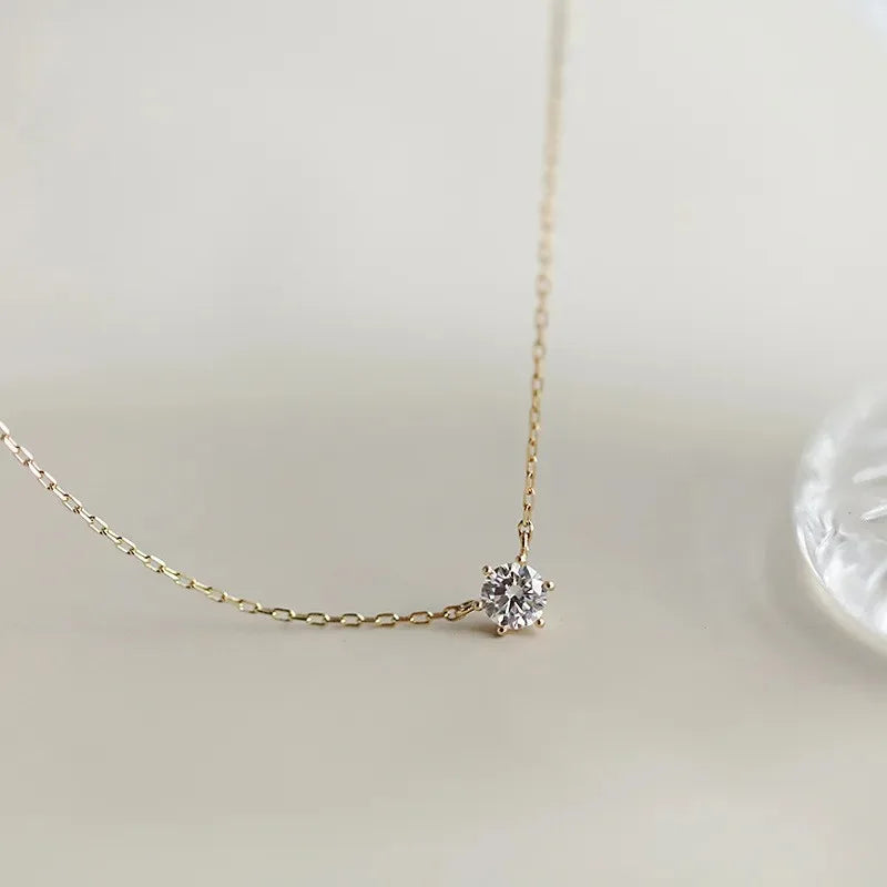 Zircon Necklaces (4mm)
