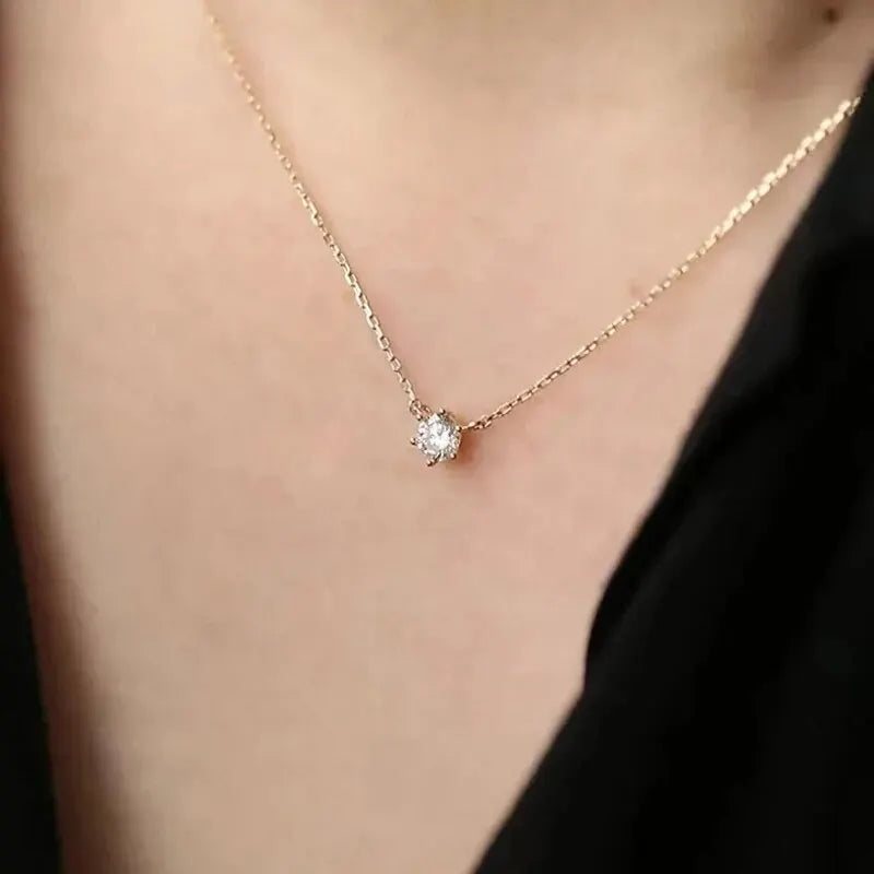 Zircon Necklaces (4mm)
