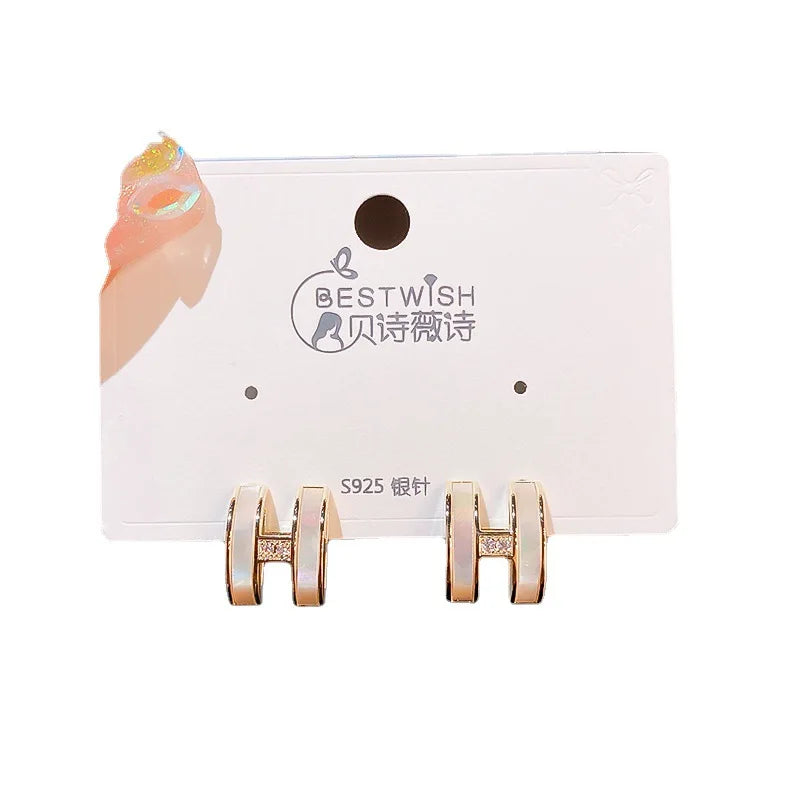 Letter Elegance Earrings