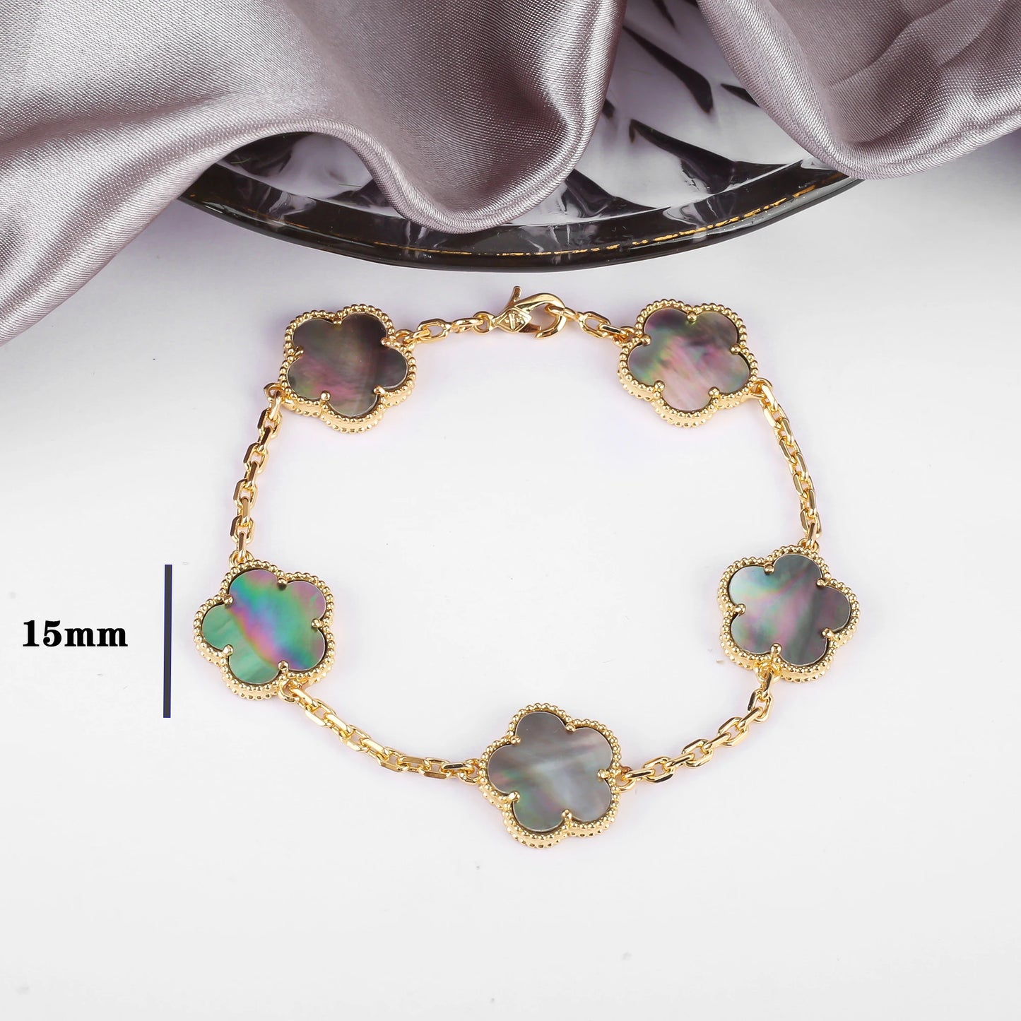 Five-Leaf Flower Pendant Bracelets