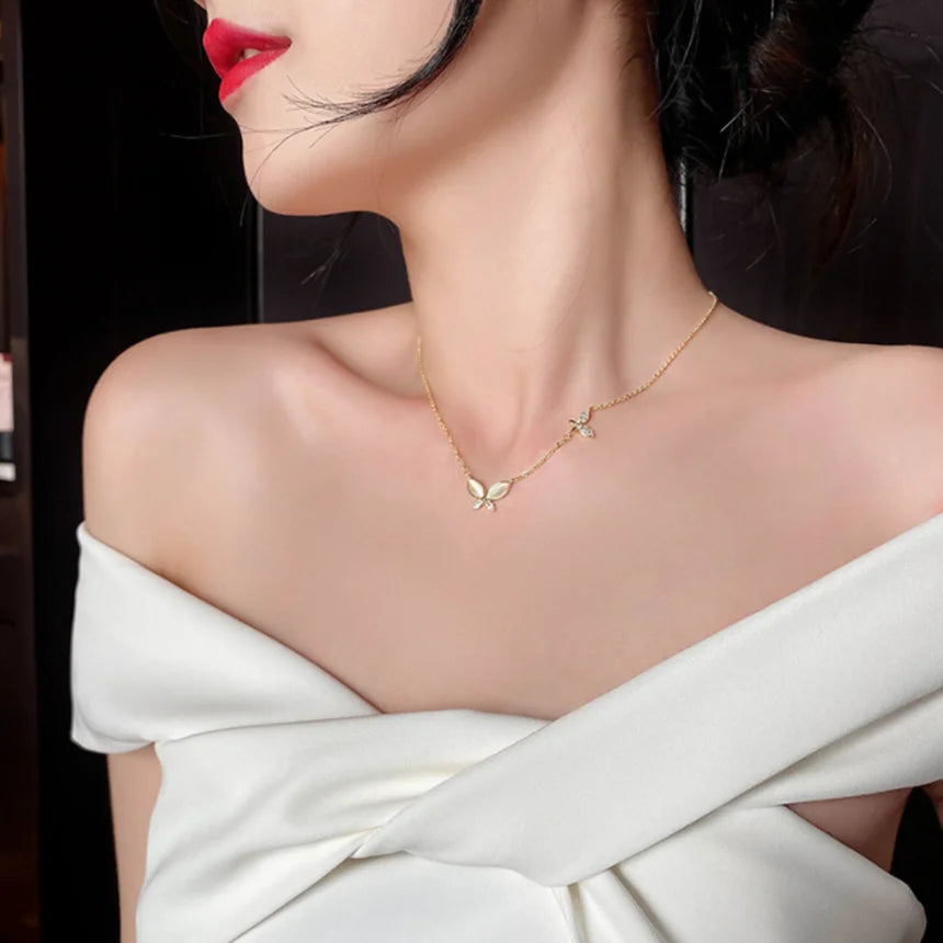 Butterfly Fashion Necklace
