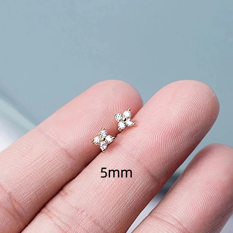 Flower Stud Earrings