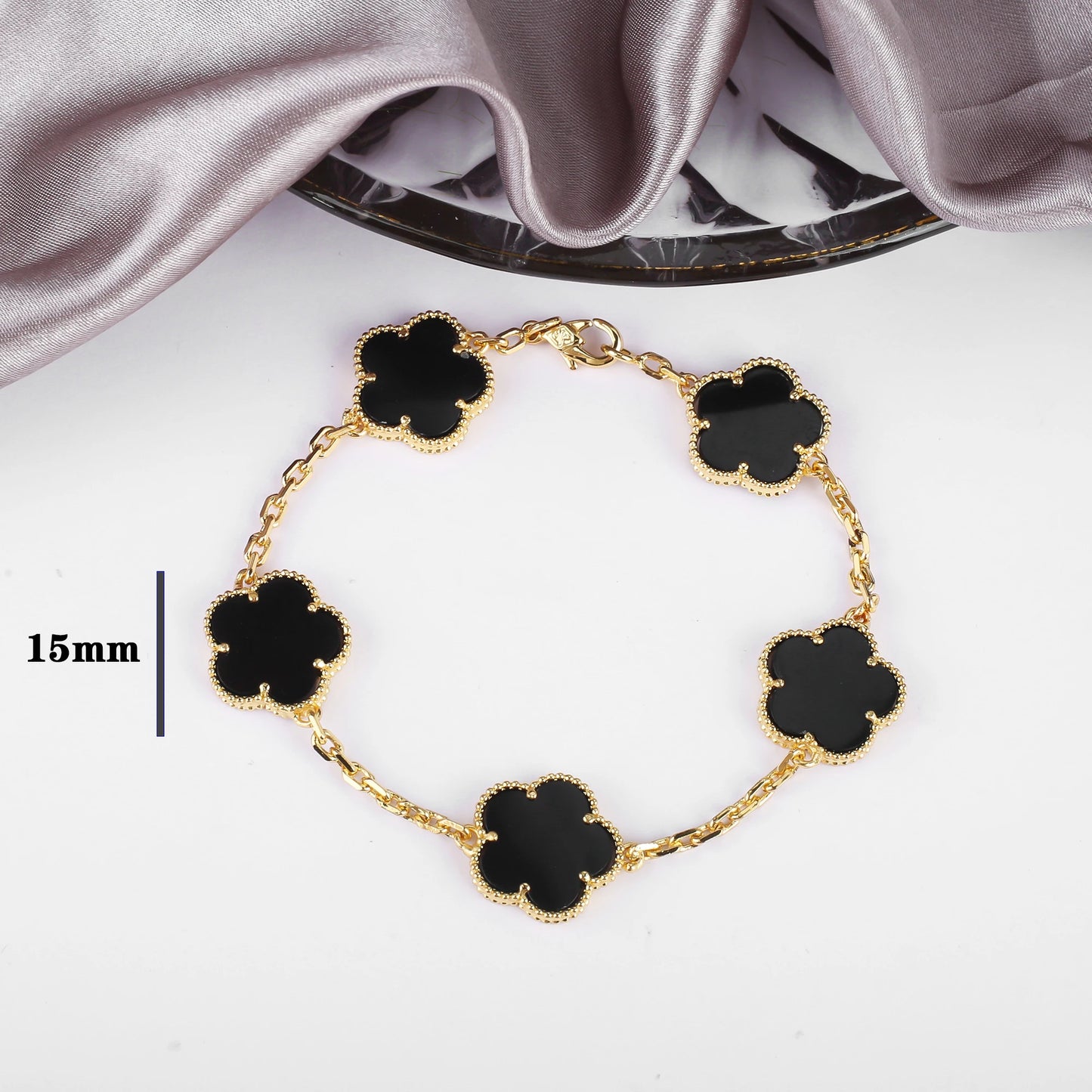Five-Leaf Flower Pendant Bracelets