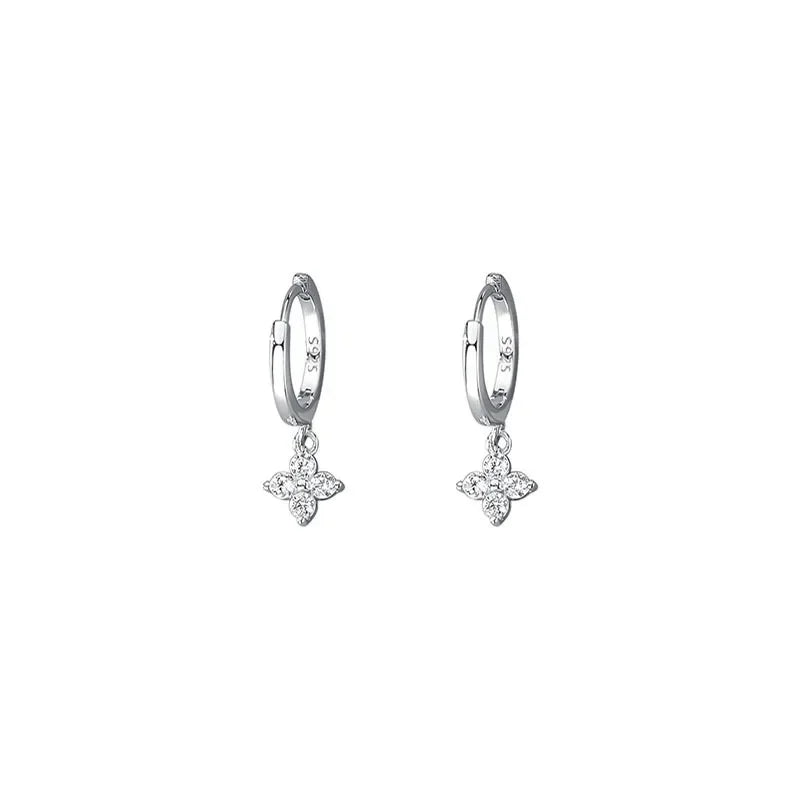 Silver Leaf Earrings