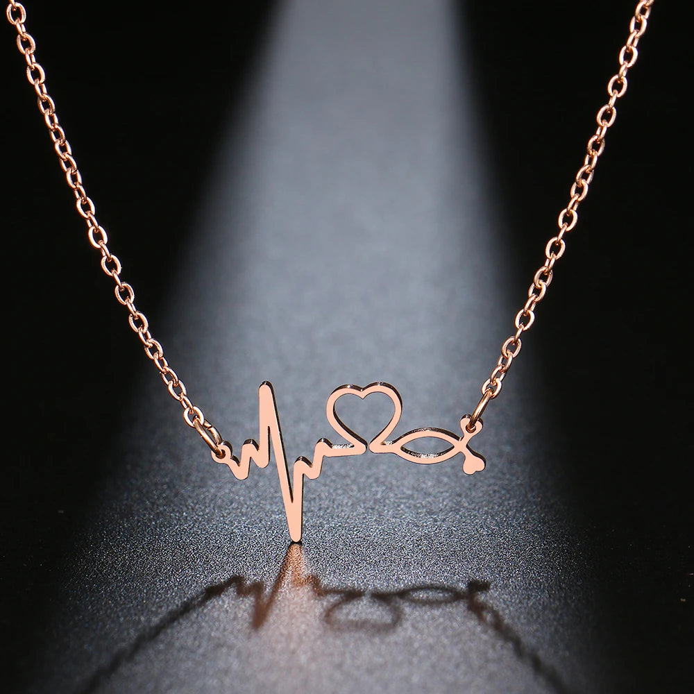 Heartbeat Necklace