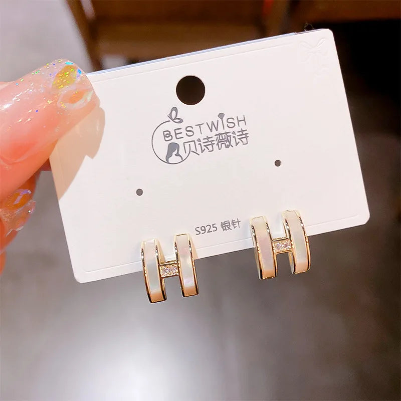 Letter Elegance Earrings
