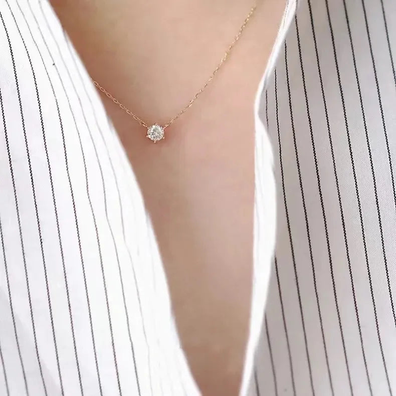 Zircon Necklaces (4mm)