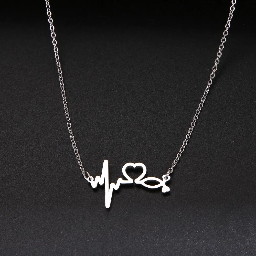 Heartbeat Necklace