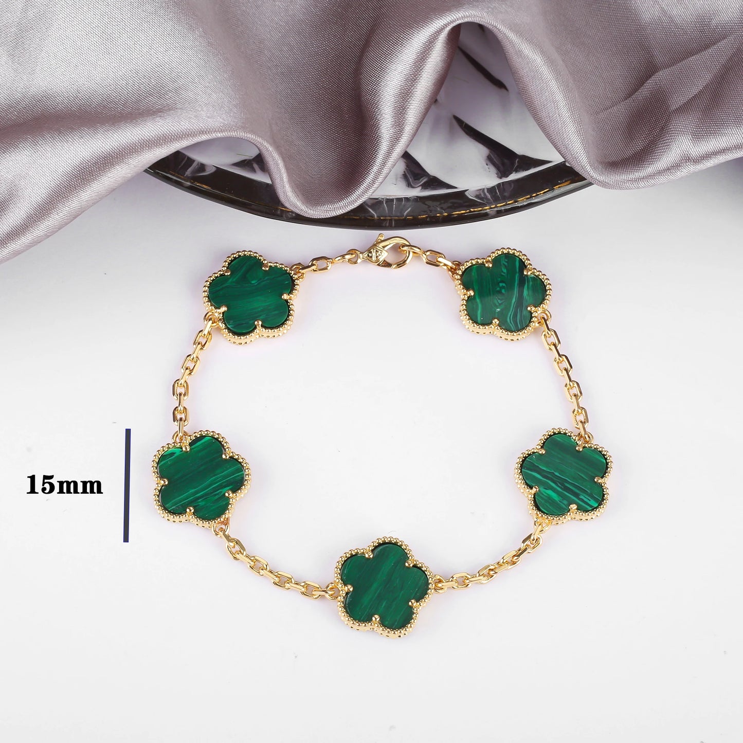 Five-Leaf Flower Pendant Bracelets