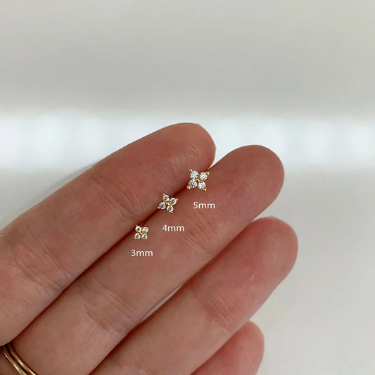 Flower Stud Earrings
