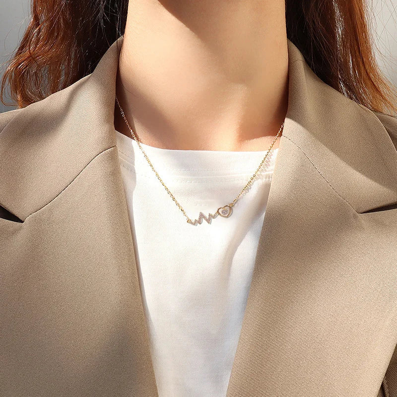Heart-Lifeline Necklace
