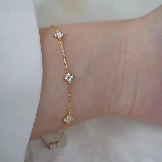 Four-Leaf Clover Bracelets