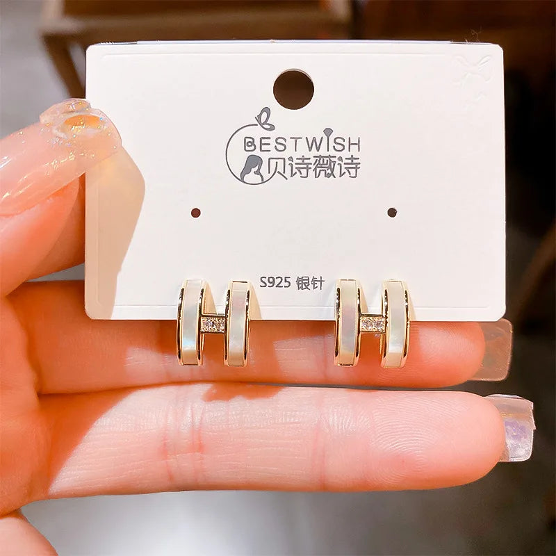 Letter Elegance Earrings